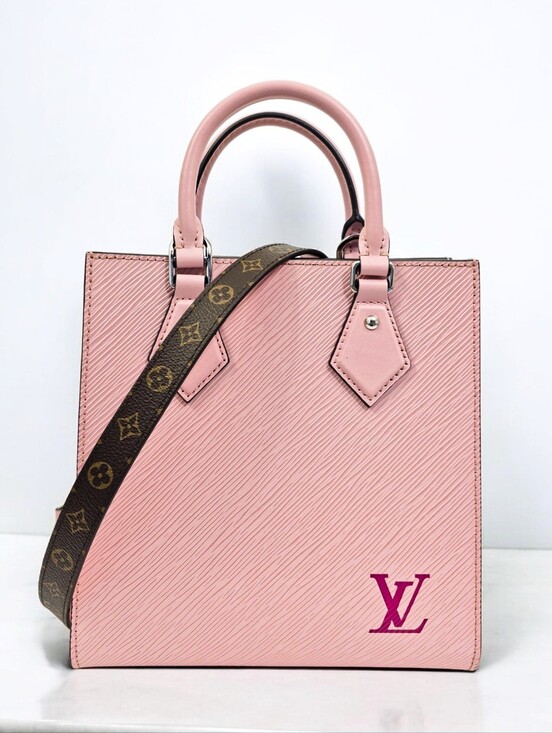 Louis Vuitton Handbags - Louis Vuitton Sac Plat BB Epi Leather Rose Ballerine Crossbody Bag